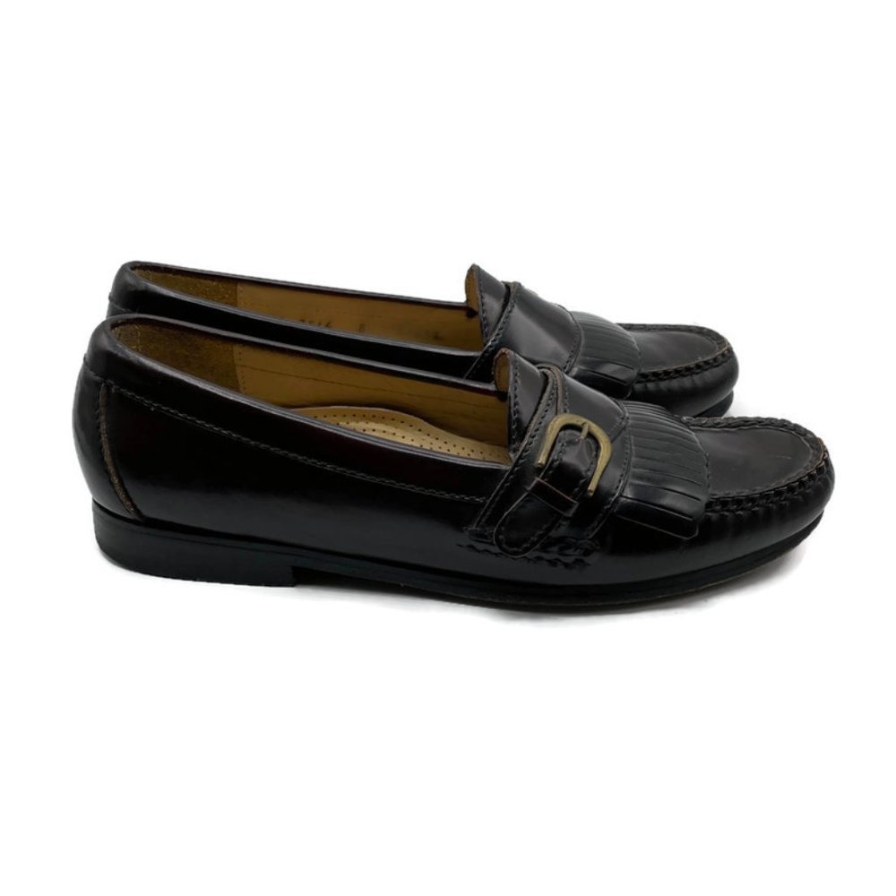 Cole Haan City Strap Dark Brown Loafer Size 8